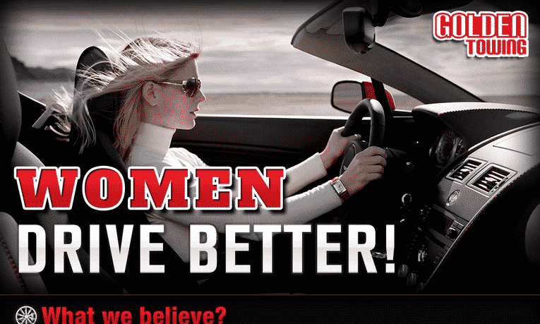 women drive better